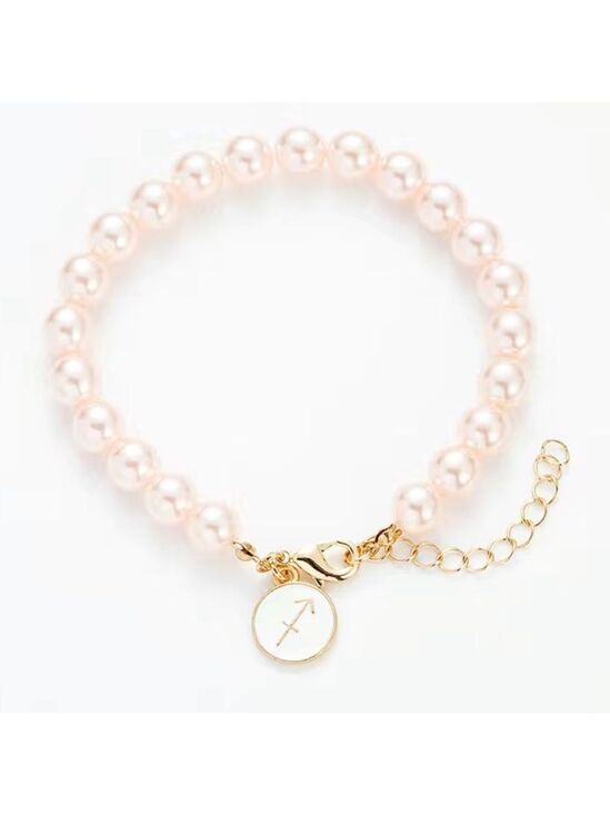 boutique. Jewelry - Sagittarius 14k gold horoscope beaded adjustable chain bracelet
